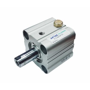 Cilindru pneumatic compact simpla actionare tija actionata seria ACQ cu magnet Ø32 Cursa 30 mm - 32x30