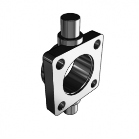 Flansa prindere cilindru pneumatic ISO 15552 basculant Ø80