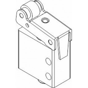 Microvalva manuala 3/2 NC rola conector Ø4 inferior