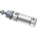 Cilindru pneumatic rotund ISO 6432 Piston Ø32 Cursa 80 mm
