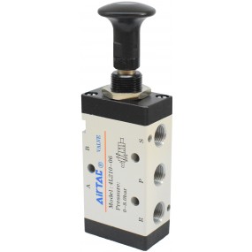 Distribuitor manual push-pull 5/2 G1/8"