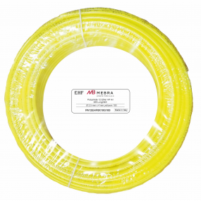 Furtun poliamida 10x8 galben rola 100m