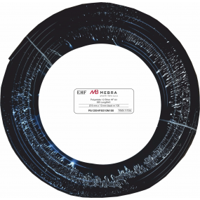 Furtun poliamida 10x8 negru rola 100m