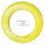 Furtun poliamida 10x8 galben rola 50m