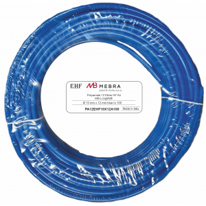 Furtun poliamida 12x10 albastru rola 100m