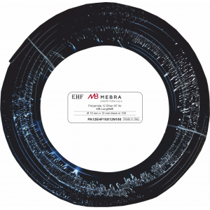 Furtun poliamida 12x10 negru rola 100m