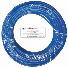 Furtun poliamida 12x10 albastru rola 25m