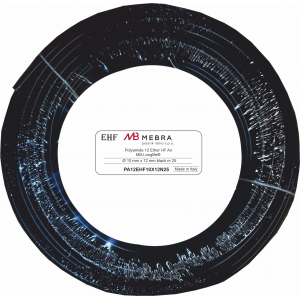 Furtun poliamida 12x10 negru rola 25m
