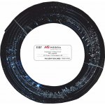 Furtun poliamida 12x10 negru rola 50m