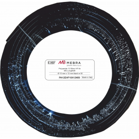 Furtun poliamida 12x10 negru rola 50m