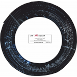 Furtun poliamida 6X4 negru rola 100m