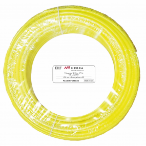 Furtun poliamida 8X6 galben rola 25m