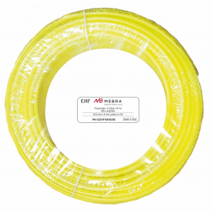 Furtun poliamida 8x6 galben rola 50m