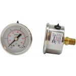 Manometru carcasa inox cu glicerina posterior Ø40 0-10 bar