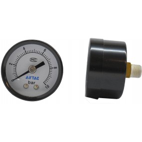 Manometru carcasa metalica posterior Ø40  0-1 bar