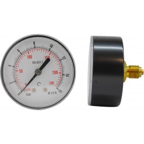 Manometru carcasa metalica posterior Ø50 0-16 bari
