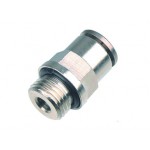 Conector push-in drept complet metalic 3/8" - Ø14