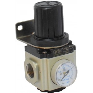 Regulator de presiune cu manometru exterior 0-4 bar 1/4"
